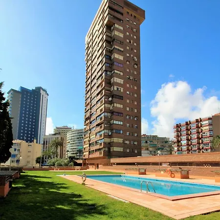 Los Pinos 9B Apartment Levante Beach-Old Town Benidorm Exterior photo
